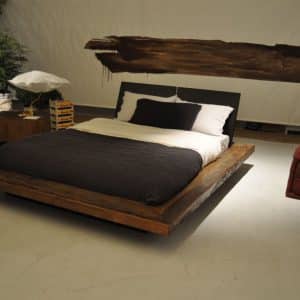 Straight Antique Look Bed