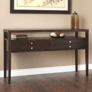 Artisto Brown Console Table